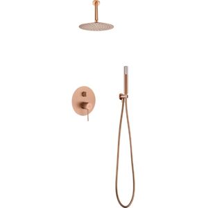 Imex - Gpq038/orc Top Conjunto Ducha Monomando Empotrado Oro Rosa Cepillado - Ref: Gpq038/orc Imex - Gpq038/orc Top Conjunto Ducha Monomando Empotrado Oro Rosa Cepillado - Ref: Gpq038/orc