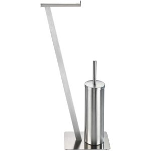 Wenko Juego De Pie Para El Wc Lirio Acero Inoxidable Mate - Wenko Juego De Pie Para El Wc Lirio Acero Inoxidable Mate -