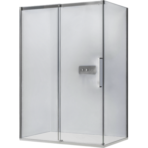 Bernstein - Cabina De Ducha 8mm Cristal Templado, Cabina De Ducha Angular, Puertas Correderas Perfil Cromo - Dx906 Flex - 110x90x195cm (anxprxal) Bernstein - Cabina De Ducha 8mm Cristal Templado, Cabina De Ducha Angular, Puertas Correderas Perfil Cromo - Dx906 Flex - 110x90x195cm (anxprxal)