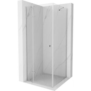 Mexen Roma Cabina De Ducha Abatible 70 X 70 Cm, Transparente, Cromado - 854-070-070-01-00 Mexen Roma Cabina De Ducha Abatible 70 X 70 Cm, Transparente, Cromado - 854-070-070-01-00