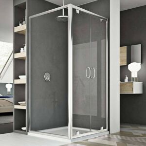 IDRALITE Sintesi Duo 2 Hojas - Mampara de ducha de 6mm de seguridad IDRALITE Sintesi Duo 2 Hojas - Mampara de ducha de 6mm de seguridad