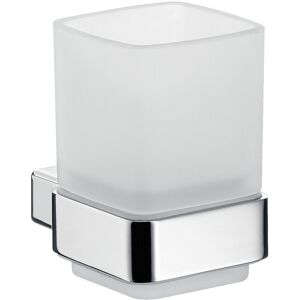 EMCO Portavasos Loft Modelo De Pared. Cristal De Cromo Satinado EMCO Portavasos Loft Modelo De Pared. Cristal De Cromo Satinado