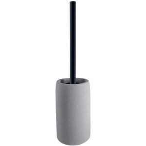 Escobillero Con Soporte Cerámico Gemma Gris Oscuro Spirella Escobillero Con Soporte Cerámico Gemma Gris Oscuro Spirella