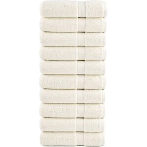 vidaXL Modelo - Toallas crema 70x140 cm - Toallas vidaXL Modelo - Toallas crema 70x140 cm - Toallas