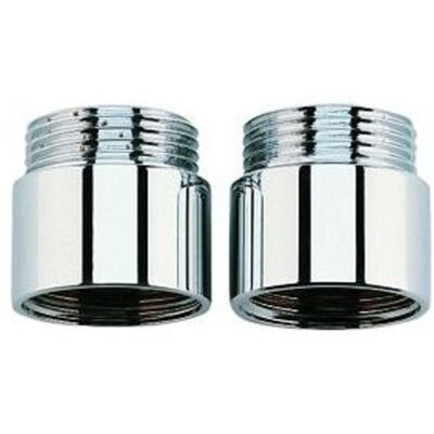 Extensión de Grohe para mezclador de pared - 20mm, 2 piezas Extensión de Grohe para mezclador de pared - 20mm, 2 piezas