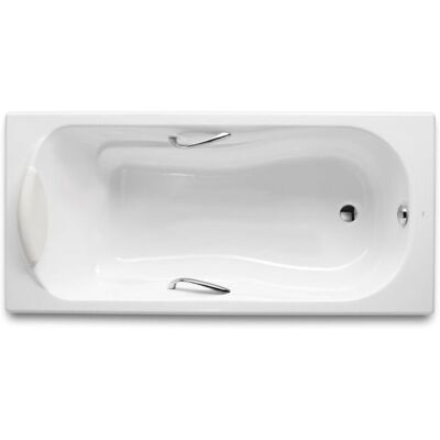Bañera Haiti 2000 Asas Cromo Blanco - Marca Roca Bañera Haiti 2000 Asas Cromo Blanco - Marca Roca
