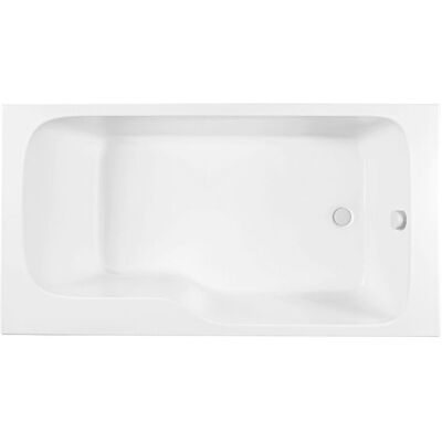 Jacob Delafon Malice Bañera y Ducha - 160x85 - Derecha - Combinado bañera y ducha Jacob Delafon Malice Bañera y Ducha - 160x85 - Derecha - Combinado bañera y ducha