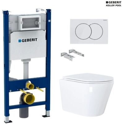 Bastidor Geberit Duofix Pack Cisterna Empotrada Y Pulsador Delta 01 Bl Br Con Inodoro Suspendido Vortex Orion 51,5 Cm De Kp Bastidor Geberit Duofix Pack Cisterna Empotrada Y Pulsador Delta 01 Bl Br Con Inodoro Suspendido Vortex Orion 51,5 Cm De Kp