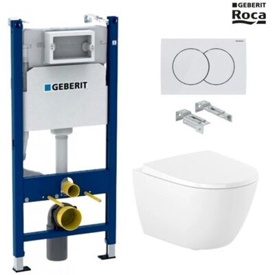 Sistema de Inodoro Suspendido Geberit Duofix - Blanco Sistema de Inodoro Suspendido Geberit Duofix - Blanco