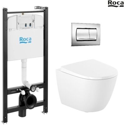 Roca - Ona Rimless - Blanco - Inodoro suspendido Roca - Ona Rimless - Blanco - Inodoro suspendido