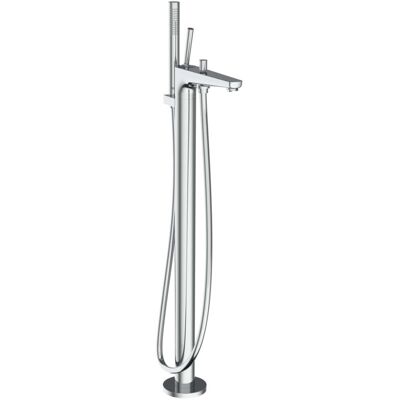 Roca A5a276dc00 Pals Grifo Monomando De Pie Para Bañera Con Inversor Automático Y Equipo Ducha Cromo - Ref: A5a276dc00 Roca A5a276dc00 Pals Grifo Monomando De Pie Para Bañera Con Inversor Automático Y Equipo Ducha Cromo - Ref: A5a276dc00