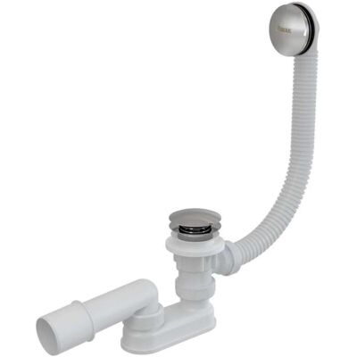RAVAK - Sistema de desagüe para bañera - Rebose, ClickClack - Cromo RAVAK - Sistema de desagüe para bañera - Rebose, ClickClack - Cromo