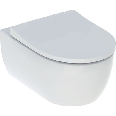 Inodoro suspendido Geberit iCon - Rimfree, 53cm, Blanco Inodoro suspendido Geberit iCon - Rimfree, 53cm, Blanco