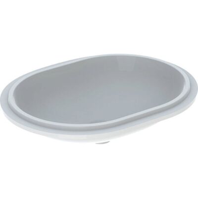 Lavabo de encimera elliptico Geberit - Blanco Lavabo de encimera elliptico Geberit - Blanco