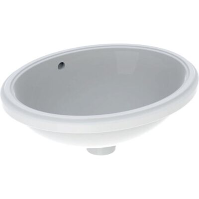 Lavabo oval empotrado VariForm de Keramag - Blanco Lavabo oval empotrado VariForm de Keramag - Blanco