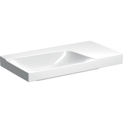 Lavabo Xeno 2 de Keramag - 90x48 cm, Blanco, Sin orificio para grifo Lavabo Xeno 2 de Keramag - 90x48 cm, Blanco, Sin orificio para grifo