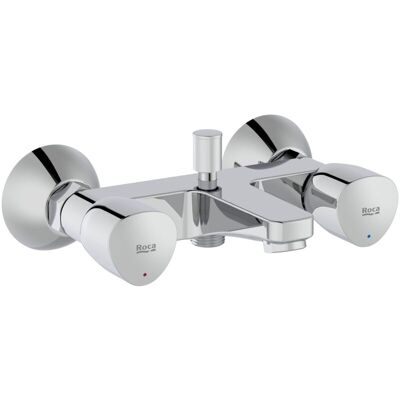 Roca A5A018EC00 - Grifo doble para baño y ducha con inversor automático Roca A5A018EC00 - Grifo doble para baño y ducha con inversor automático