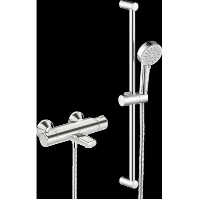 Mezclador termostático de bañera y ducha Hansa Basic - Cromo - Modelo 55162131 Mezclador termostático de bañera y ducha Hansa Basic - Cromo - Modelo 55162131