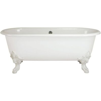 Bañera Independiente 175 X 80 Jacob Delafon Cléo 1889 Ovalada Y Hierro Fundido + Pies Bañera Independiente 175 X 80 Jacob Delafon Cléo 1889 Ovalada Y Hierro Fundido + Pies