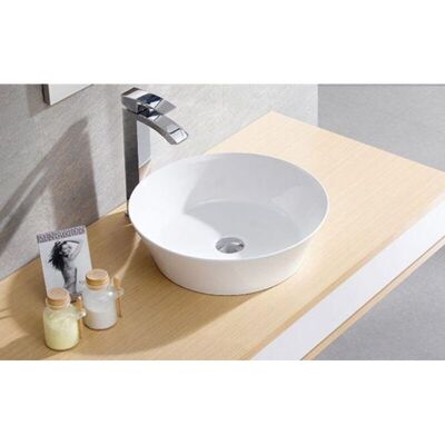 Bathco 4087 Volta 42 Lavabo redondo de encimera Bathco 4087 Volta 42 Lavabo redondo de encimera