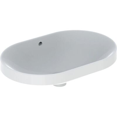 Keramag Modelo 500.729.00.2 - Lavabo empotrado ovalado compacto Keramag Modelo 500.729.00.2 - Lavabo empotrado ovalado compacto