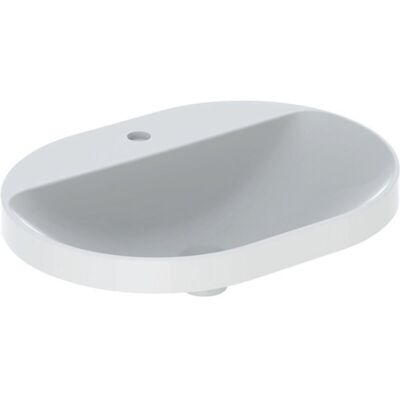 Keramag Modelo 500.735.01.2 - Lavabo empotrado elíptico Keramag Modelo 500.735.01.2 - Lavabo empotrado elíptico