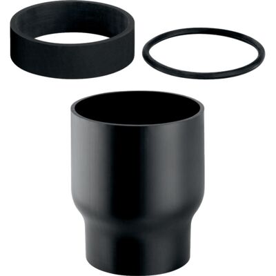 Adaptador de tubería PE-HD Geberit - DN 90, 84-98 mm, Mangueta retráctil Adaptador de tubería PE-HD Geberit - DN 90, 84-98 mm, Mangueta retráctil