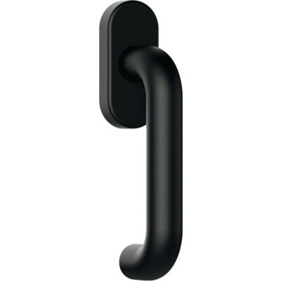 Hewi - Manilla para ventana - Negro profundo - 130mm - Cumple DIN 18040 Hewi - Manilla para ventana - Negro profundo - 130mm - Cumple DIN 18040