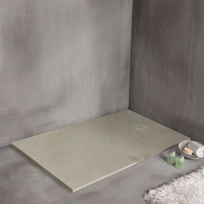 SANYCCES Strato - Plato de Ducha - Beige - 90x70x2cm - Plato de Ducha SANYCCES Strato - Plato de Ducha - Beige - 90x70x2cm - Plato de Ducha