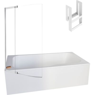 Pack bañera y ducha Jacob Delafon Malice - Rectangular, izquierda, 170x90 Pack bañera y ducha Jacob Delafon Malice - Rectangular, izquierda, 170x90