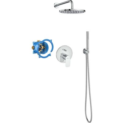 Roca - Pack Empotrado Monomando Para Baño-ducha Round Cala Roca - Pack Empotrado Monomando Para Baño-ducha Round Cala