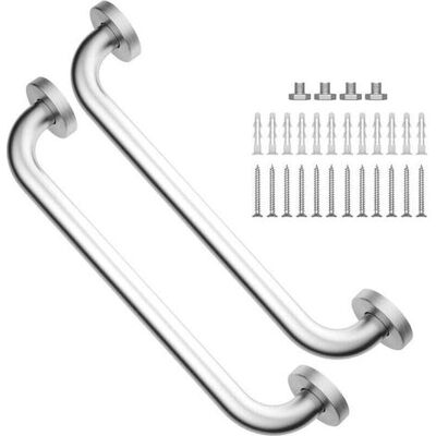 GOTRAYS Barra De Agarre Para Ducha De 60 Cm, Barra De Apoyo Para Ducha, Barra De Equilibrio Para Ducha, Barra De Seguridad, Pasamanos Para Personas Mayores Y Discapacitadas (1" De Diámetro) GOTRAYS Barra De Agarre Para Ducha De 60 Cm, Barra De Apoyo Para Ducha, Barra De Equilibrio Para Ducha, Barra De Seguridad, Pasamanos Para Personas Mayores Y Discapacitadas (1" De Diámetro)