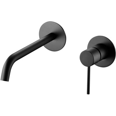Mice - Grifo empotrado monomando negro mate - Baño Mice - Grifo empotrado monomando negro mate - Baño