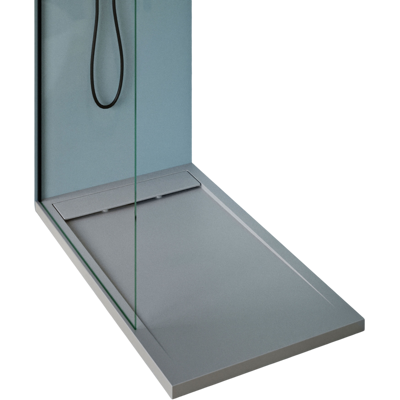 Bernstein Plato de ducha New York en fundición mineral - 160x90cm - Antideslizante, Diseño moderno Bernstein Plato de ducha New York en fundición mineral - 160x90cm - Antideslizante, Diseño moderno