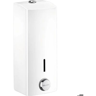 Dispensador Jabón Mural Delabie Acero Blanco 1 Litro Dispensador Jabón Mural Delabie Acero Blanco 1 Litro