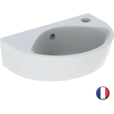 Lavabo de mano Geberit Renova - Compacto de cerámica Montaje en pared Blanco Lavabo de mano Geberit Renova - Compacto de cerámica Montaje en pared Blanco