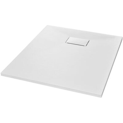 HelloShop26 - 90x70 cm SMC - Blanco - Plato de ducha HelloShop26 - 90x70 cm SMC - Blanco - Plato de ducha