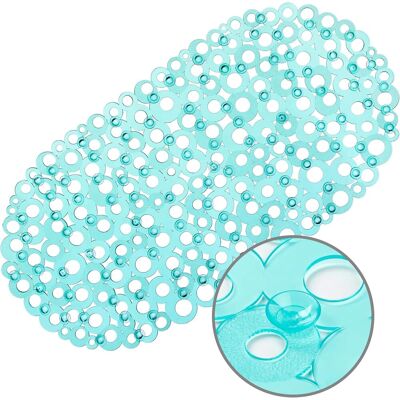 OEM Alfombrilla De Baño Ovalada Antideslizante Con Estampado De Burbujas Turquesas Transparentes Para Bañera Y Ducha, Con Orificios De Drenaje, Ventosas, Lavable A Máquina, Libre De Bpa, Látex Y Ftalatos, OEM Alfombrilla De Baño Ovalada Antideslizante Con Estampado De Burbujas Turquesas Transparentes Para Bañera Y Ducha, Con Orificios De Drenaje, Ventosas, Lavable A Máquina, Libre De Bpa, Látex Y Ftalatos,
