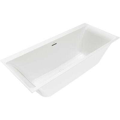 Bañera rectangular Subway 3.0 - Quaryl, Blanco piedra Bañera rectangular Subway 3.0 - Quaryl, Blanco piedra