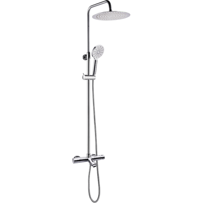 Columna de ducha cromada Oneo de Essebagno - Tipo de Ducha Columna de ducha cromada Oneo de Essebagno - Tipo de Ducha