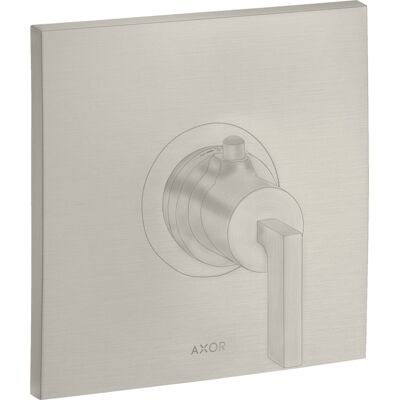 Hansgrohe Axor Citterio Termostato - Acero Inoxidable Óptica - 59 l/min Alta Flujo Hansgrohe Axor Citterio Termostato - Acero Inoxidable Óptica - 59 l/min Alta Flujo