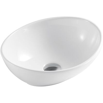 Lavabo de porcelana oval de Aquore - Baño Lavabo de porcelana oval de Aquore - Baño