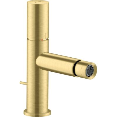 Mezclador bidé Axor Uno - Latón cepillado - 124mm proyección Mezclador bidé Axor Uno - Latón cepillado - 124mm proyección