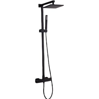 Sistema de Ducha Termostático Bernstein 8921B Basic Negro - Tipo de Ducha Sistema de Ducha Termostático Bernstein 8921B Basic Negro - Tipo de Ducha