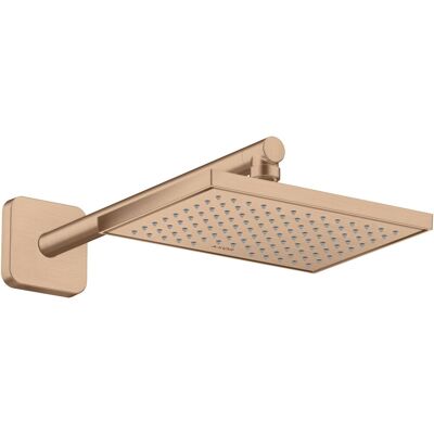 Cabezal de ducha Hansgrohe Axor - Oro rojo cepillado - Lluvia - Ahorro de agua Cabezal de ducha Hansgrohe Axor - Oro rojo cepillado - Lluvia - Ahorro de agua