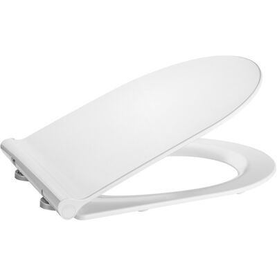 Asiento Y Tapa Para Inodoro Con Caída Amortiguada Access - Roca Asiento Y Tapa Para Inodoro Con Caída Amortiguada Access - Roca