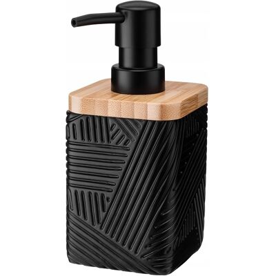 SHUMEE Dispensador Manual De Jabón De Pie Galicja 300 Ml Beige, Negro 1 Ud. SHUMEE Dispensador Manual De Jabón De Pie Galicja 300 Ml Beige, Negro 1 Ud.