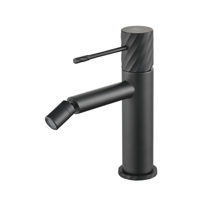 Imex - Grifo De Bidé Bless Grifo Monomando Con Agua Fría Y Caliente Grifería De Baño Cartucho Cerámico Serie Bless Color Negro Mate Imex - Grifo De Bidé Bless Grifo Monomando Con Agua Fría Y Caliente Grifería De Baño Cartucho Cerámico Serie Bless Color Negro Mate
