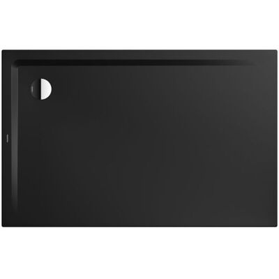 Ducha Superplan XXL de Kaldewei - Piso a nivel, Negro Mate Ducha Superplan XXL de Kaldewei - Piso a nivel, Negro Mate