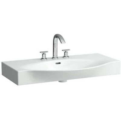 Lavabo de encimera Laufen Palace - 900x510mm, Cerámica, 3 orificios Lavabo de encimera Laufen Palace - 900x510mm, Cerámica, 3 orificios